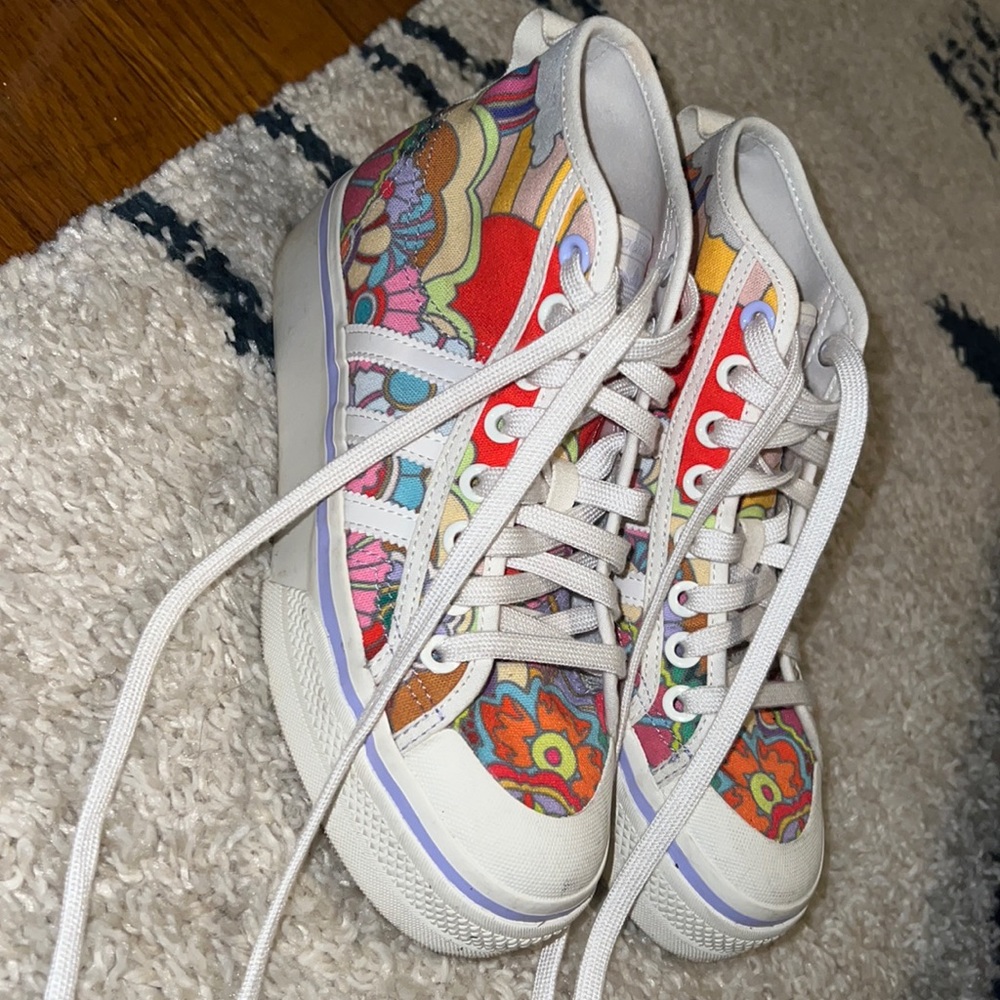Adidas RARE 70s Print Platform Mid Nizza